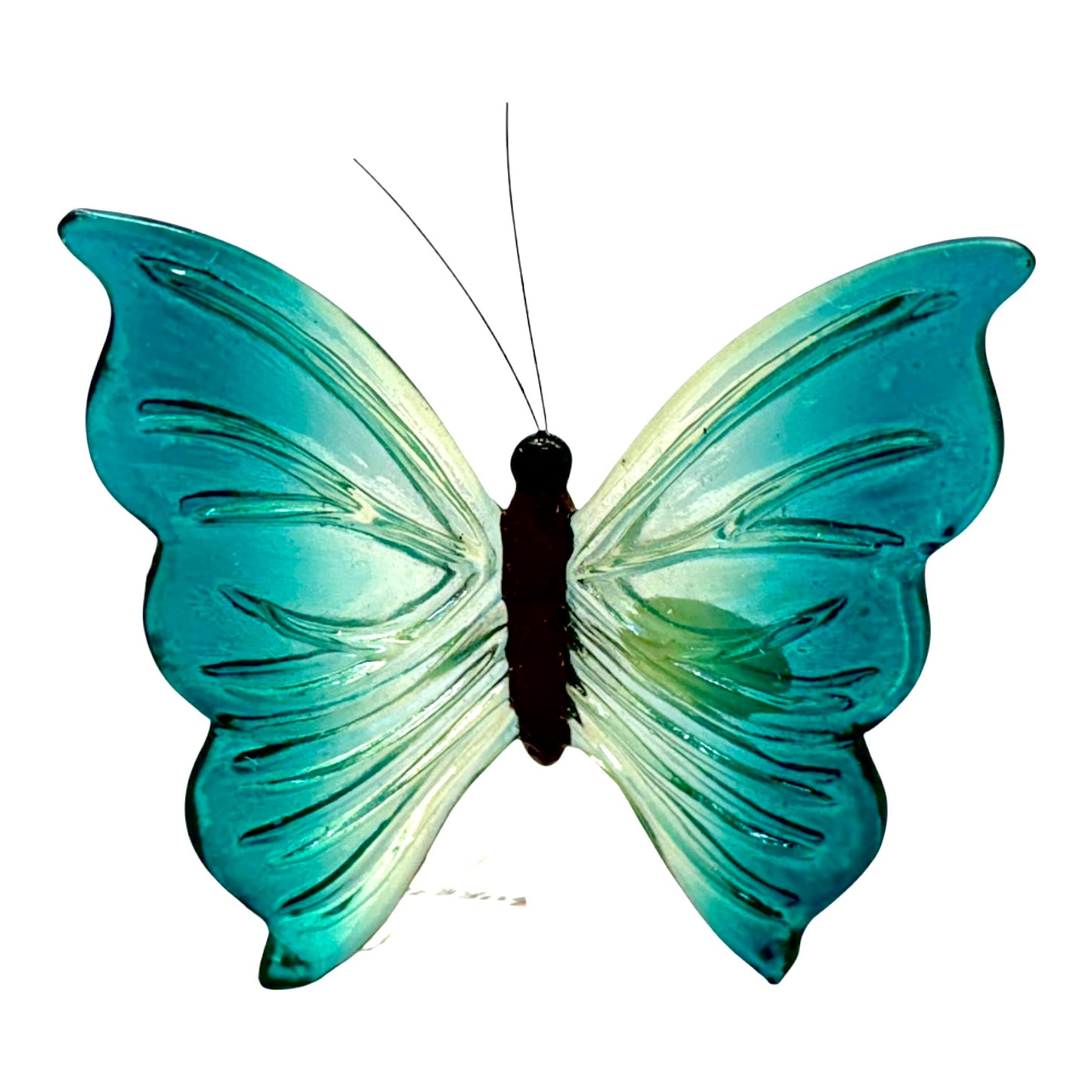35153 - 12 Inch Blue Butterfly Garden Stake Lawn Ornament |G-15|