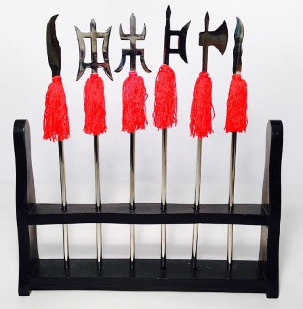 3536 - Deluxe Kung Fu 6 Weapons Stand - |93|