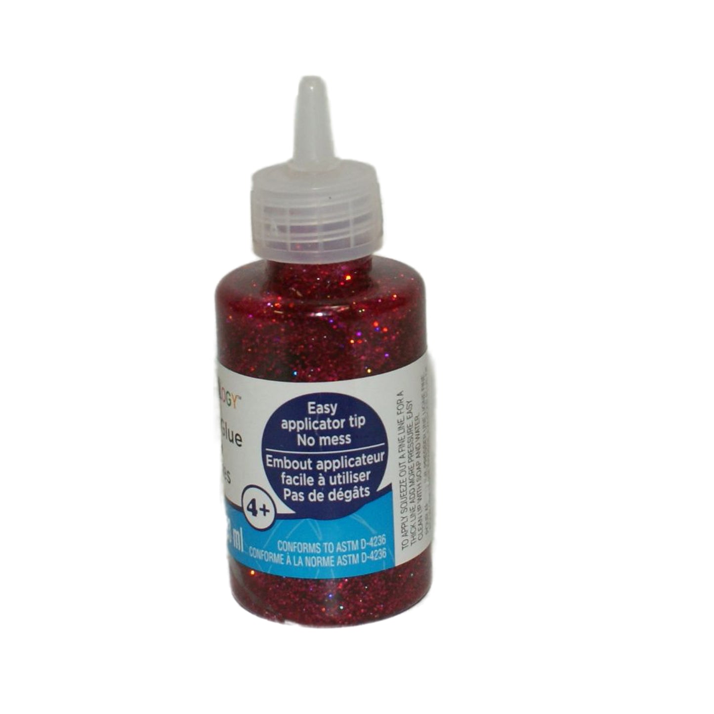 35547 - Vibrant Fuchsia Glitter Glue 3-Pack Set for Arts, Crafts, and DIY Projects |3-18|
