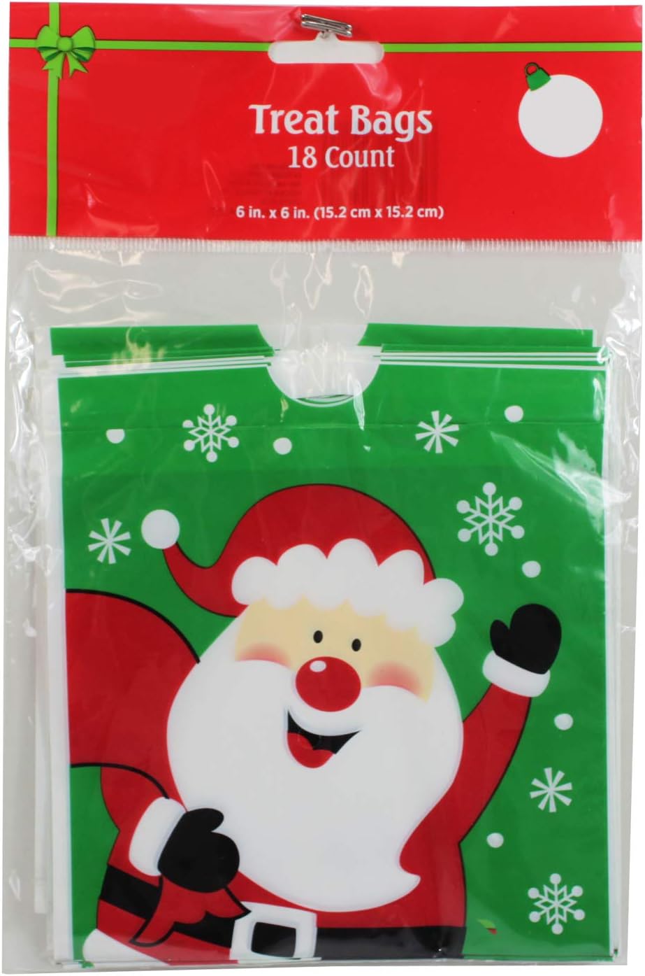 3563 - Santa Treat Bags 18 ct - |DVD-5|