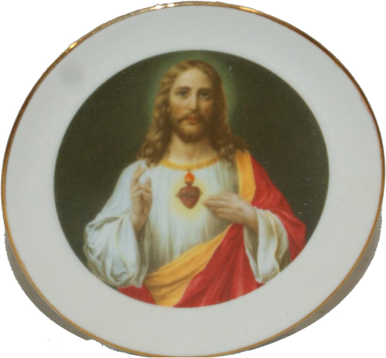 35674 - 4" Jesus Plate - |BB-28|