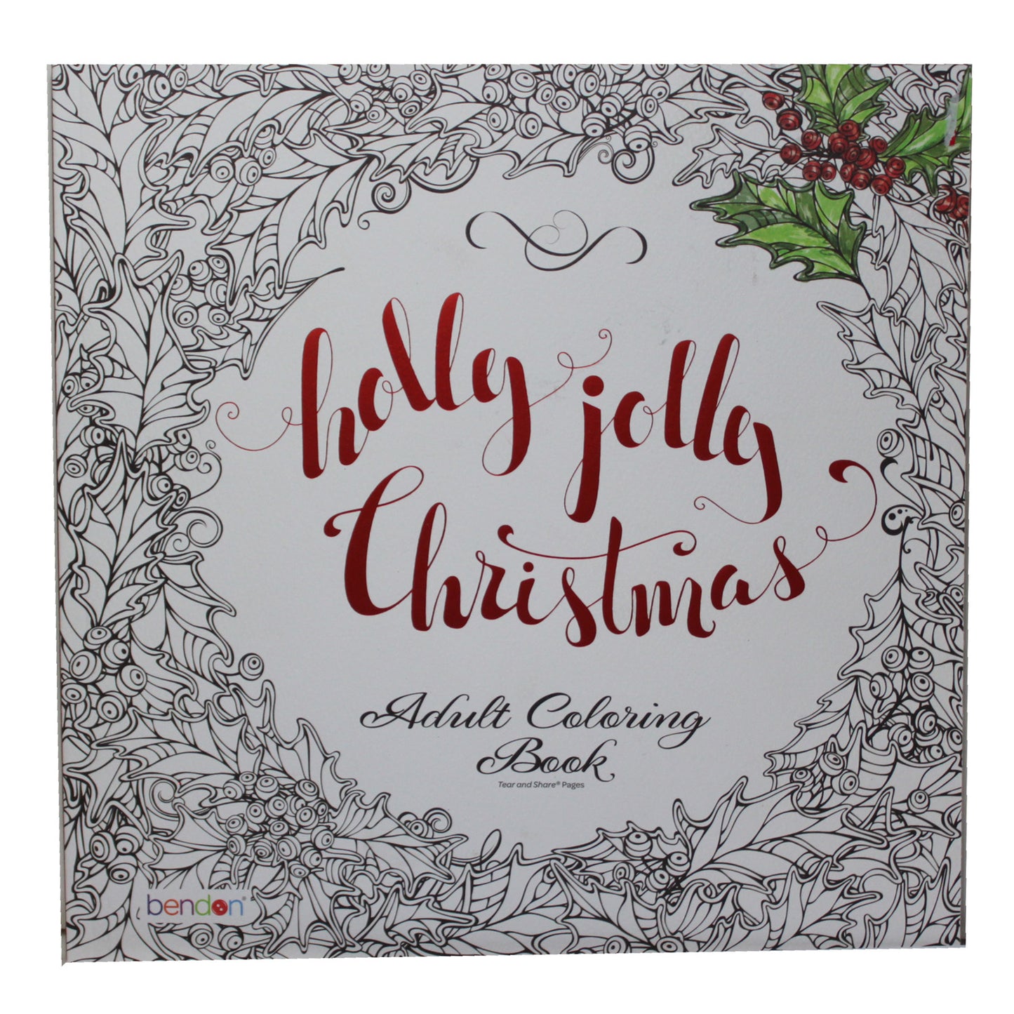 3598 - Holly Jolly Christmas Coloring Book - |22-8|