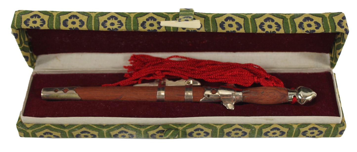 3641 - Letter Opener Wood Tai Chi 5.5" |81|
