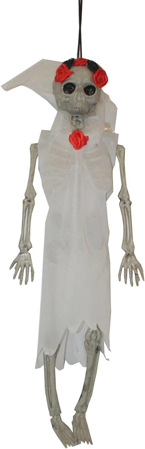 36523 - 16" Halloween Bride Hanging Skeleton |Pod 1-10|