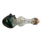 365 - 8" HD Colorful Green Top Glass Pipe -|17-24|
