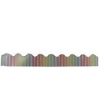 36789 - Bulletin Board Pastel Stripe Border 5 Pack of 12pc 18" Long |9-7|