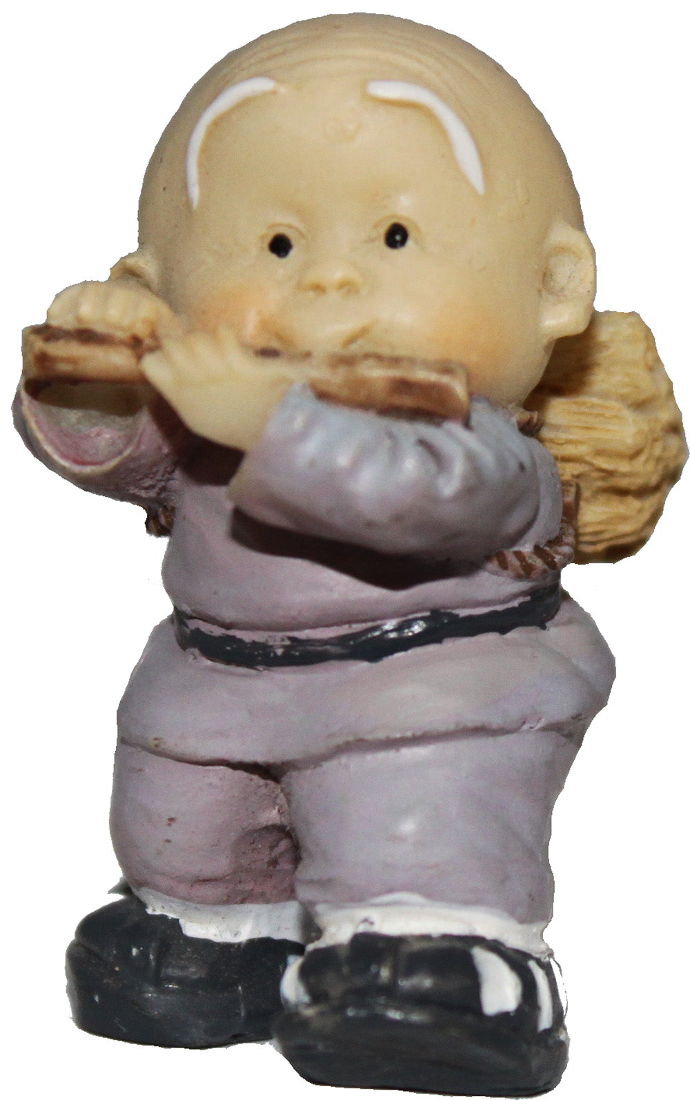 3716 - 2" Buddha Boy - Playing Flute - |AboveCase-14|