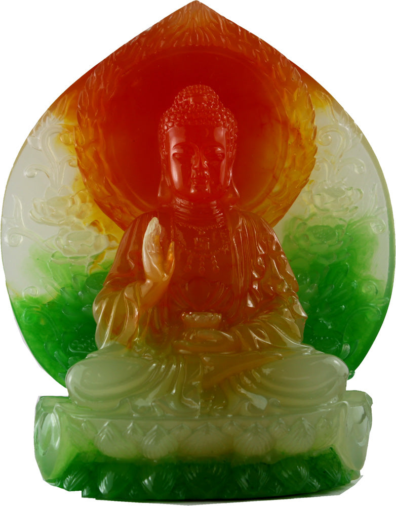 3726 - 5" Tricolor Quan Yin - Backed - |X-70|
