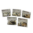 37334 - Vibrant 2021 Foil Confetti Set of 5 Packs for Celebrations and Craft Projects |2-16|
