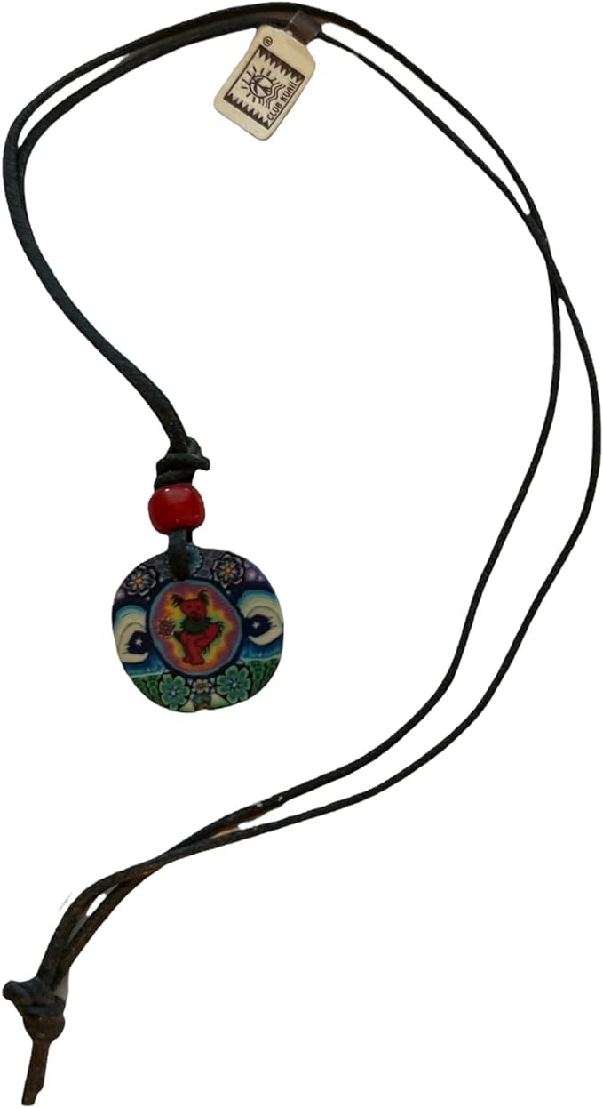 3762 - Claymatic Bear Necklaces - |Clear-93|