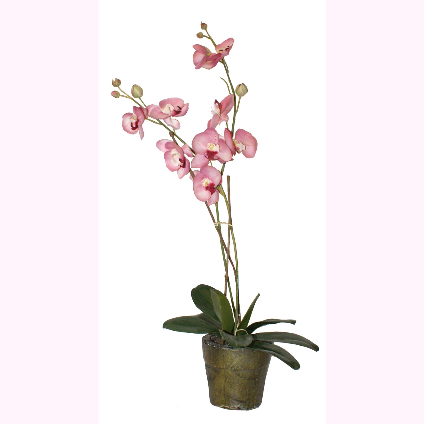 3793 - 20" Pink Orchid - Round Pot - |Case-10|