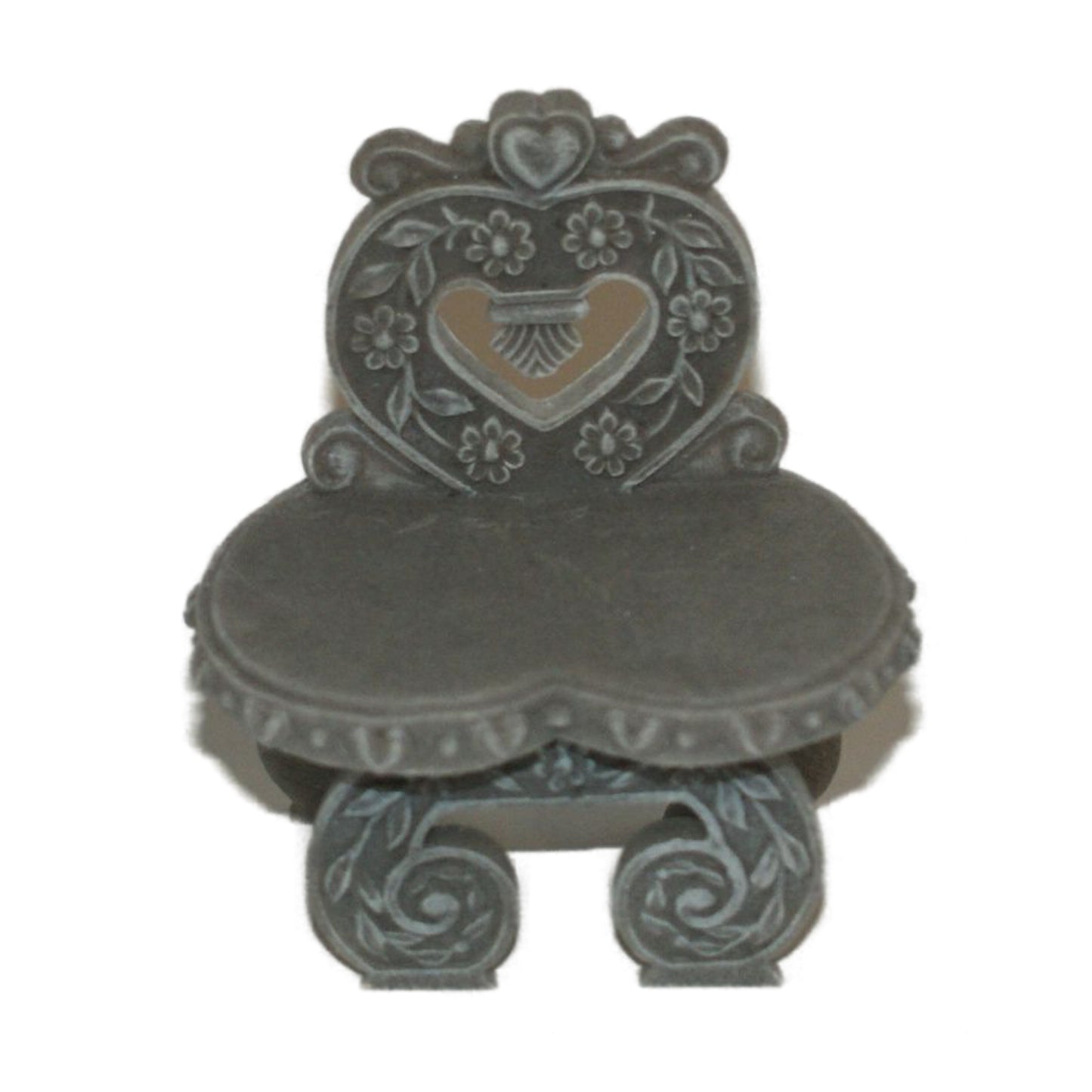 38453 - Cherished Teddies: 3.5-Inch Heart-Shaped Display Chair |3-20|