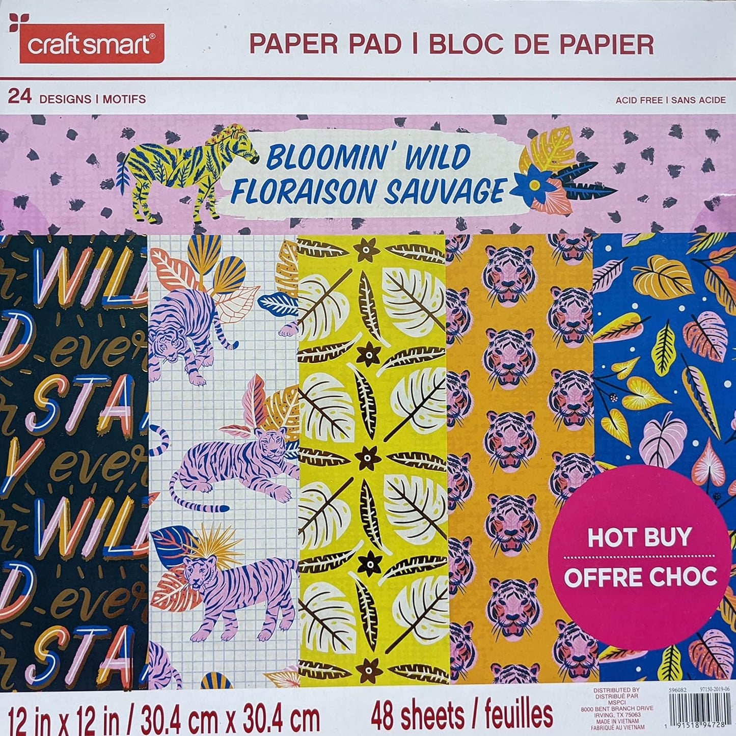 38641 - Bloomin Wild Paper Pad - |2-16|
