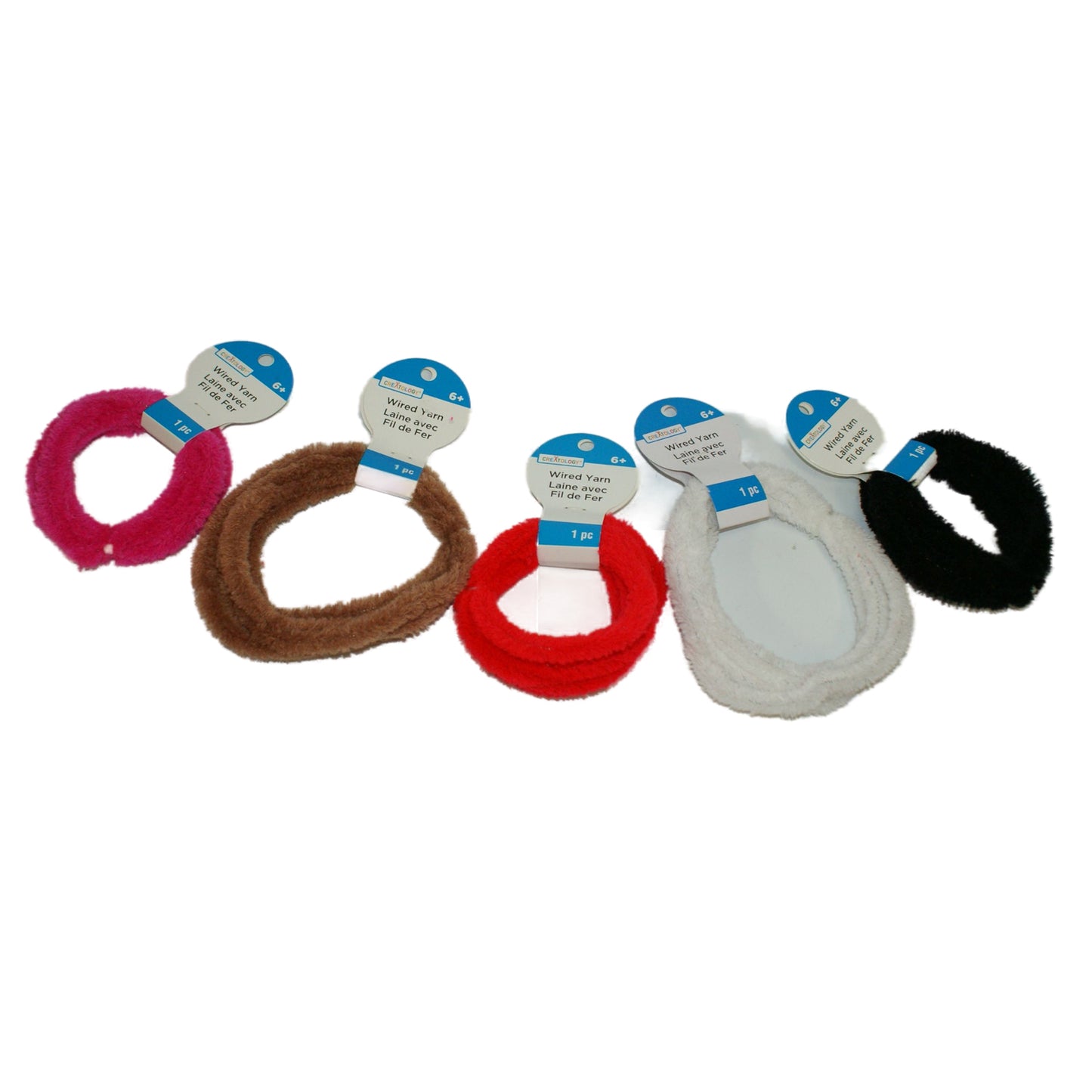 39033 - 5pc Assorted Color Wired Yarn - |5-2|