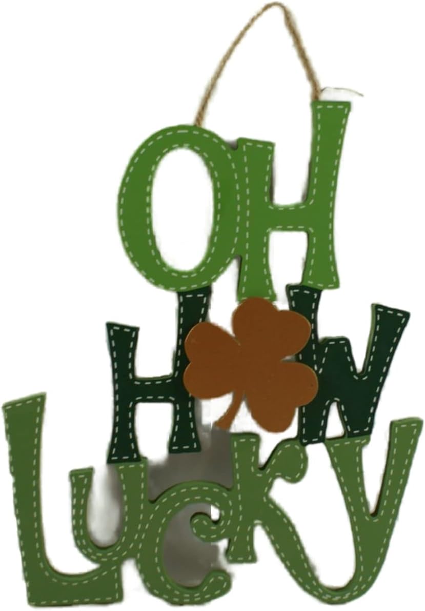 39157 - Oh How Lucky St Patrick's Day Sign 9" |TBD|