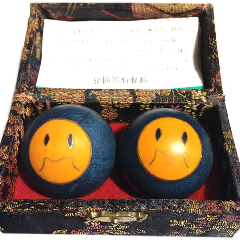 393 - Frown Face Blue Health Balls - |F-8|