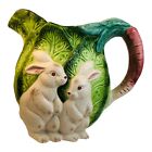 39606 - Easter Bunny Lane Pitcher 32 Oz 7 Inch Capacity |F-13|