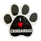 40010 - I Love Chihuahuas Paw Set of 4 - |File-13|