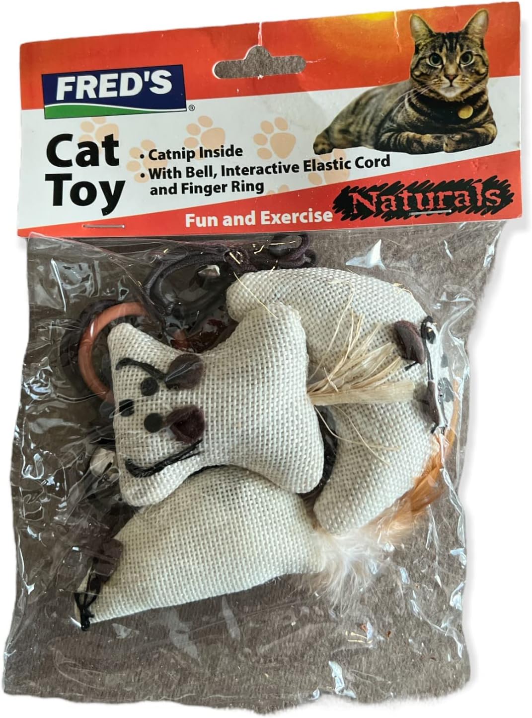 40046 - Premium Fred's Catnip Cat Toys Set of 3 for Feline Play and Relaxation |H-55|