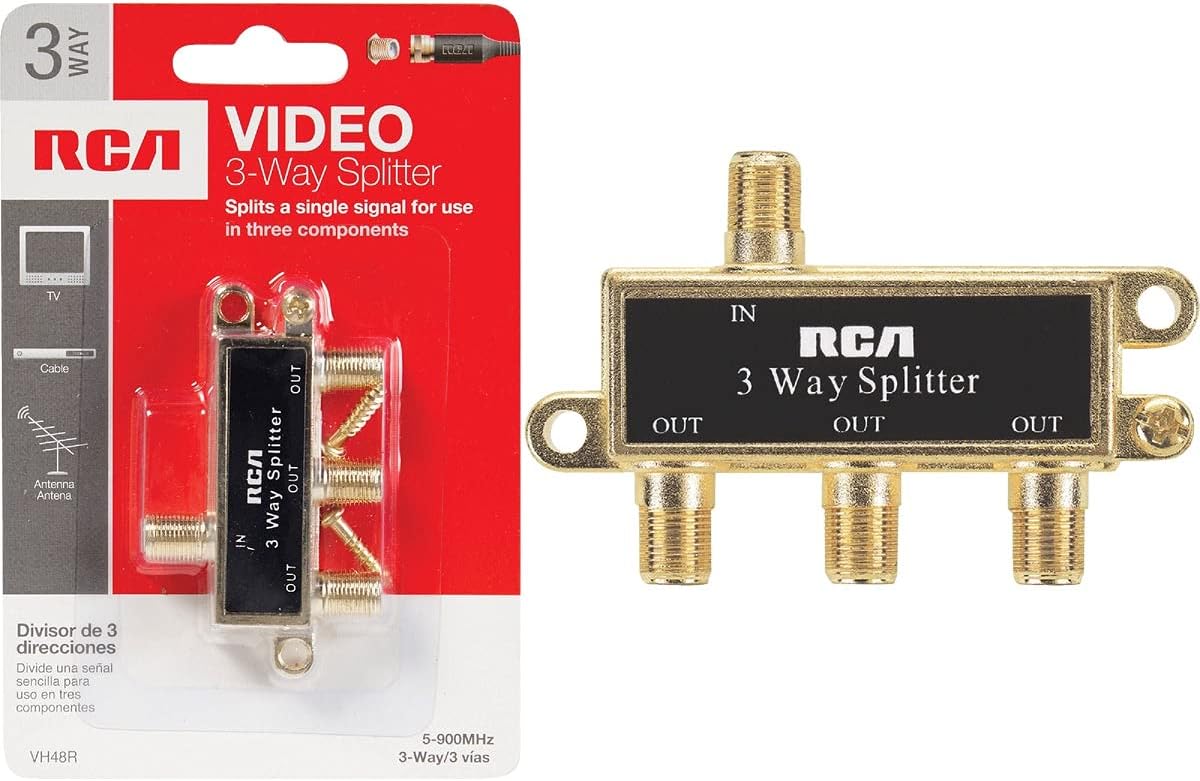 40122 - RCA Video 3 Way Splitter |5-6|