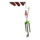 40735 - Butterfly Green Pink Windchime
