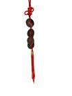 40763 - Beautiful Antique Style 4 I-Ching Coin Charm Hanger for Lucky Feng Shui Home Decoration |P-16|
