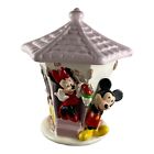 40986 - Teleflora Mickey Minnie House with Purple Hexagon Lid - |1-31|