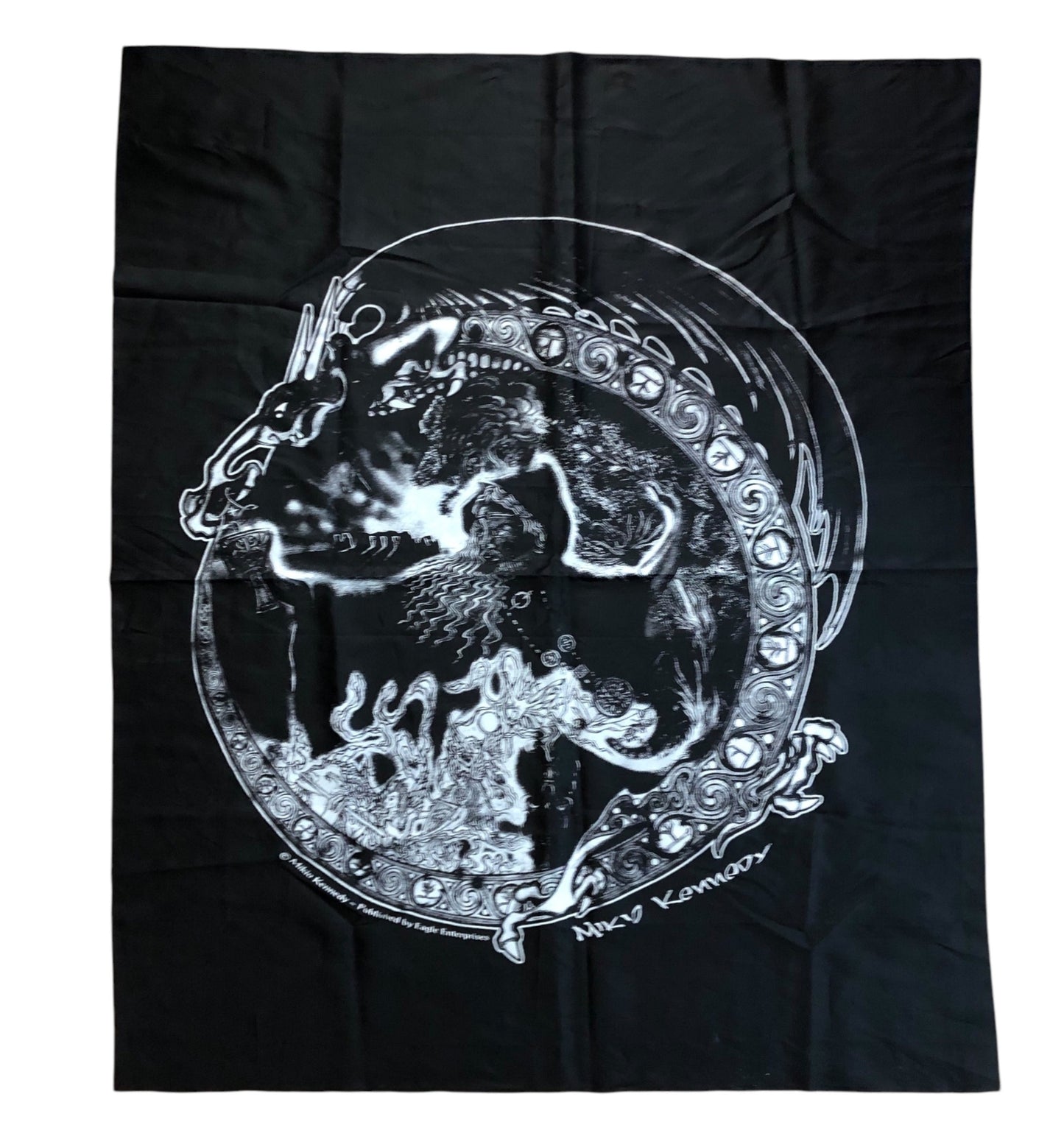 41225 - Black Wizard Tapestry 36x36 |W-22|
