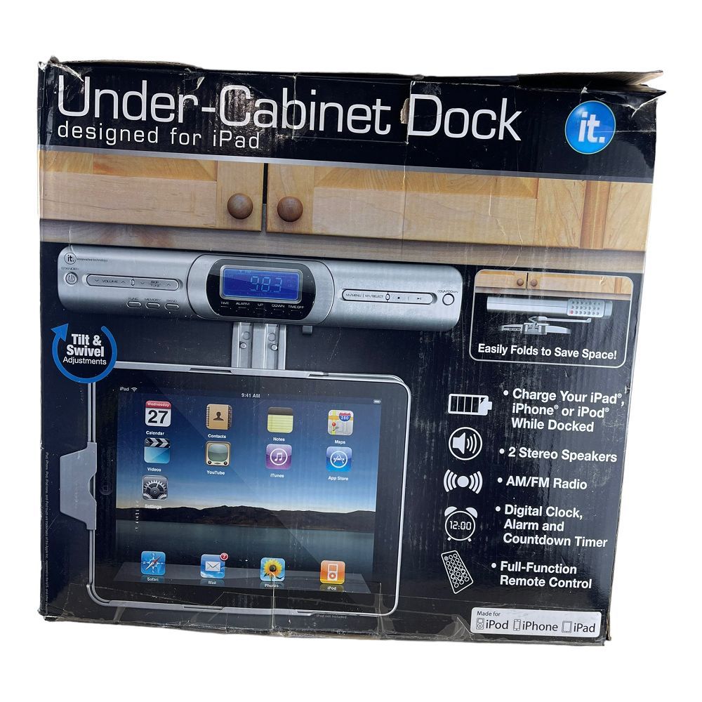 41271 - IT Under Cabinet Dock ITIU-760 Missing Remote - |S-0|