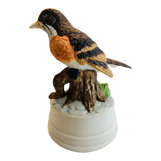 41539 - 6" Musical Bird Figurine - |2-23|