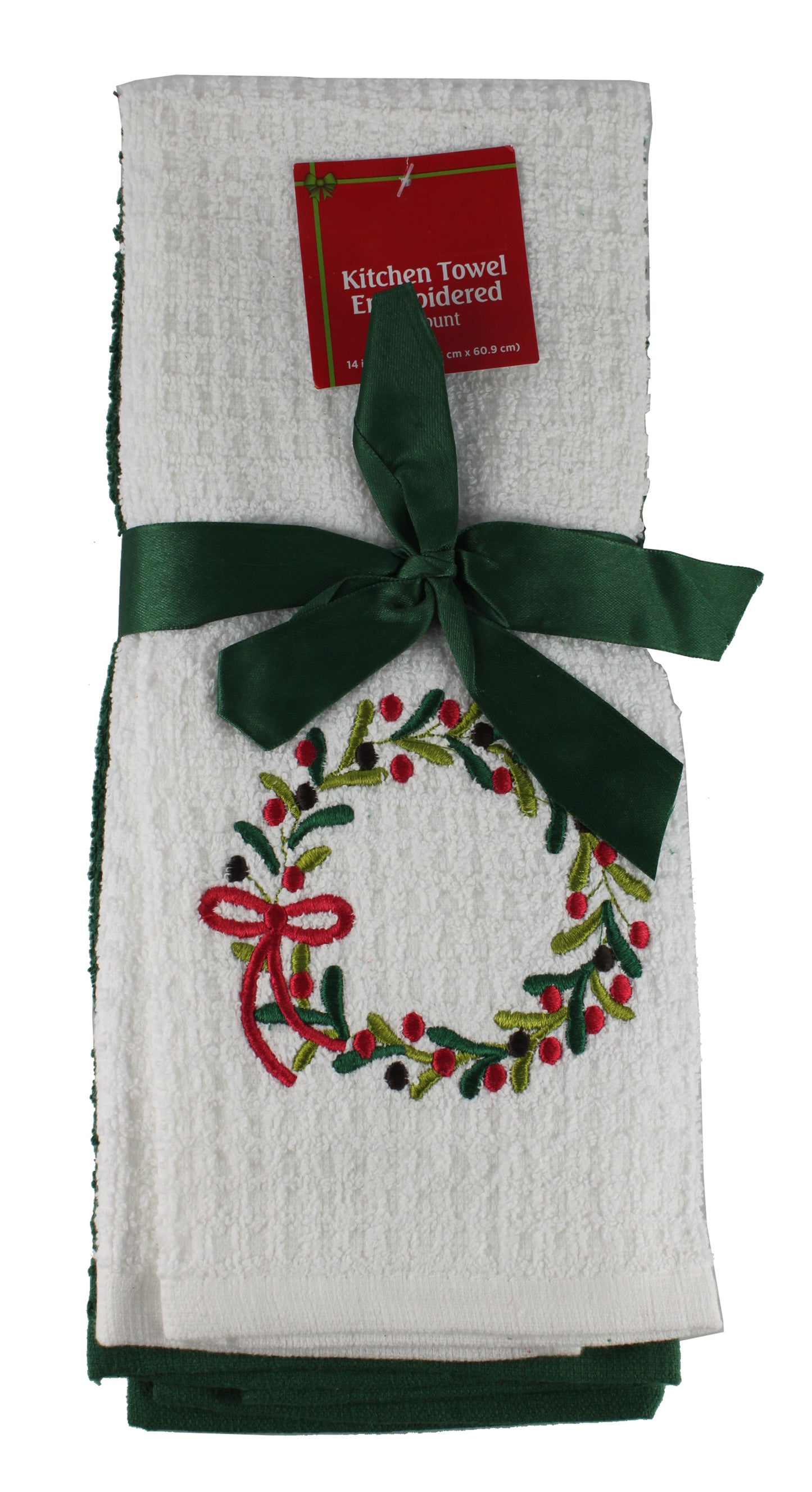 4160 - Wreath Kitchen Towel Set - |Pod 2-5|