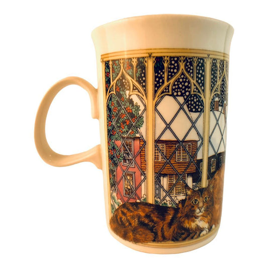 41617 - 4-Inch Christmas Cats Holiday Themed Ceramic Kitchen Cup for Festive Decor |1-25|