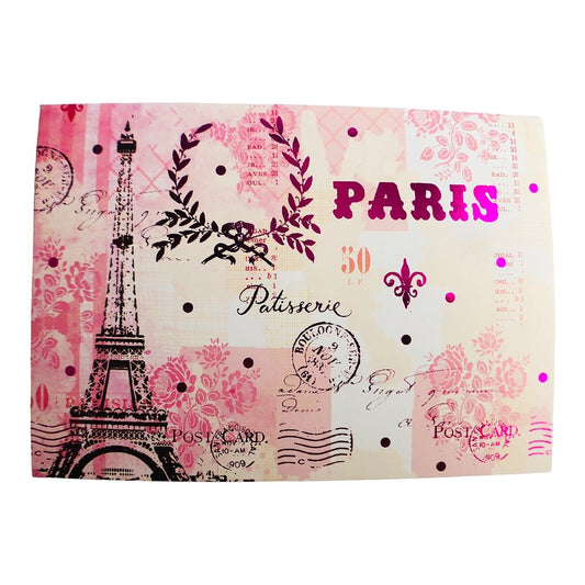 41623 - Pink Paris 4" x6" Notecards 20pc - |DVD-33|