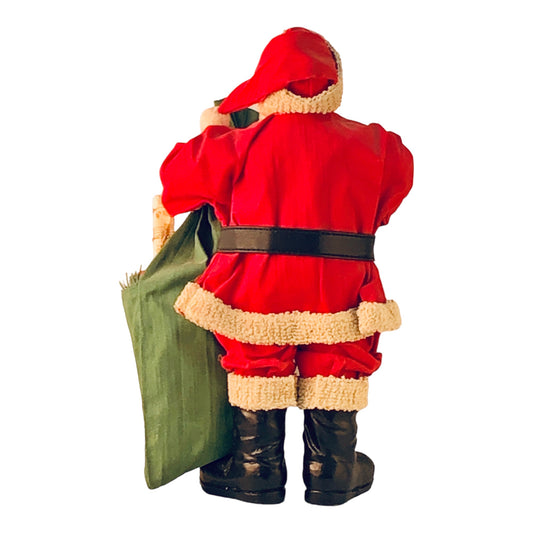 41773 - 9" Santa with Toy Bag and Bells |Pod 2-33|