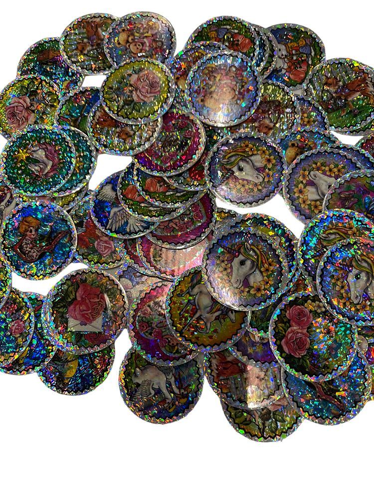 41931 - 100 Pogs Holographic