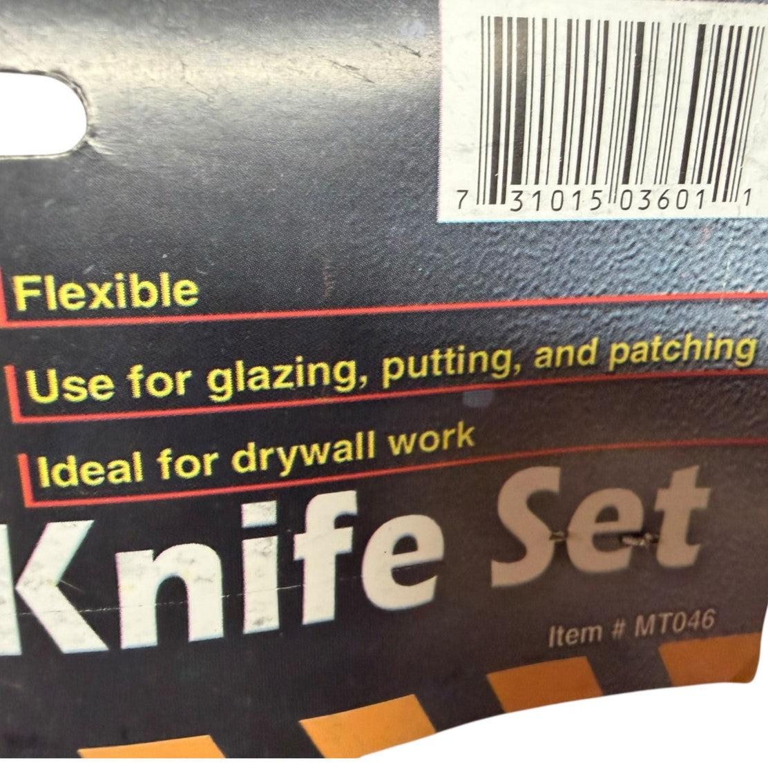 42401 - Putty Knife Set of 4 with Durable Plastic Handles |5-15|
