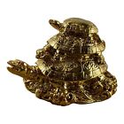 426 - 4" Three Gold Turtles - Stacked - |Z-12|