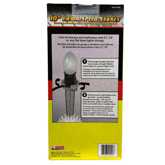 42756 - 10" Lawn Speed Stakes 10ct |G-46|