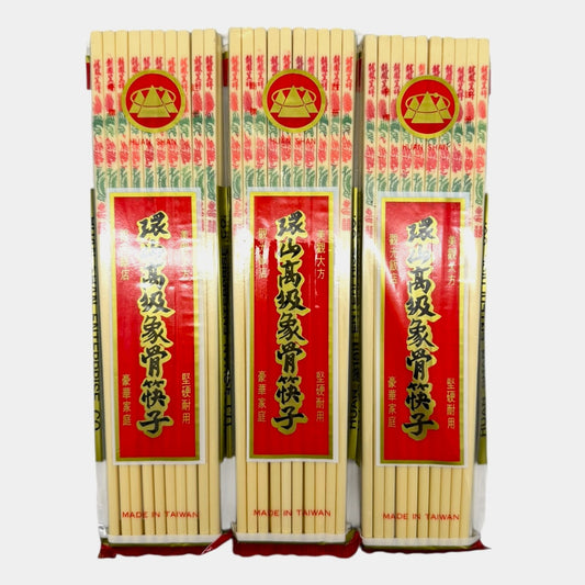 42912 - Faux Faux Ivory Chopsticks Set Of 3 |17-27|