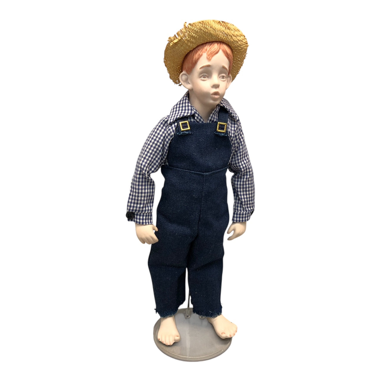 42913 - Tom Sawyer Porcelain 15" Doll with Stand |X-57|
