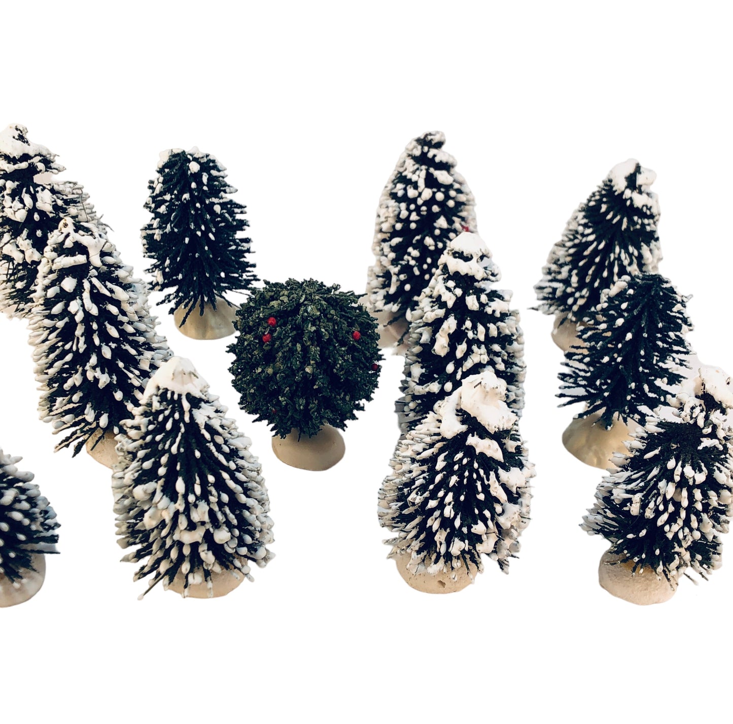 42984 - One Dozen 2-Inch Mini Flocked Trees |TBD|