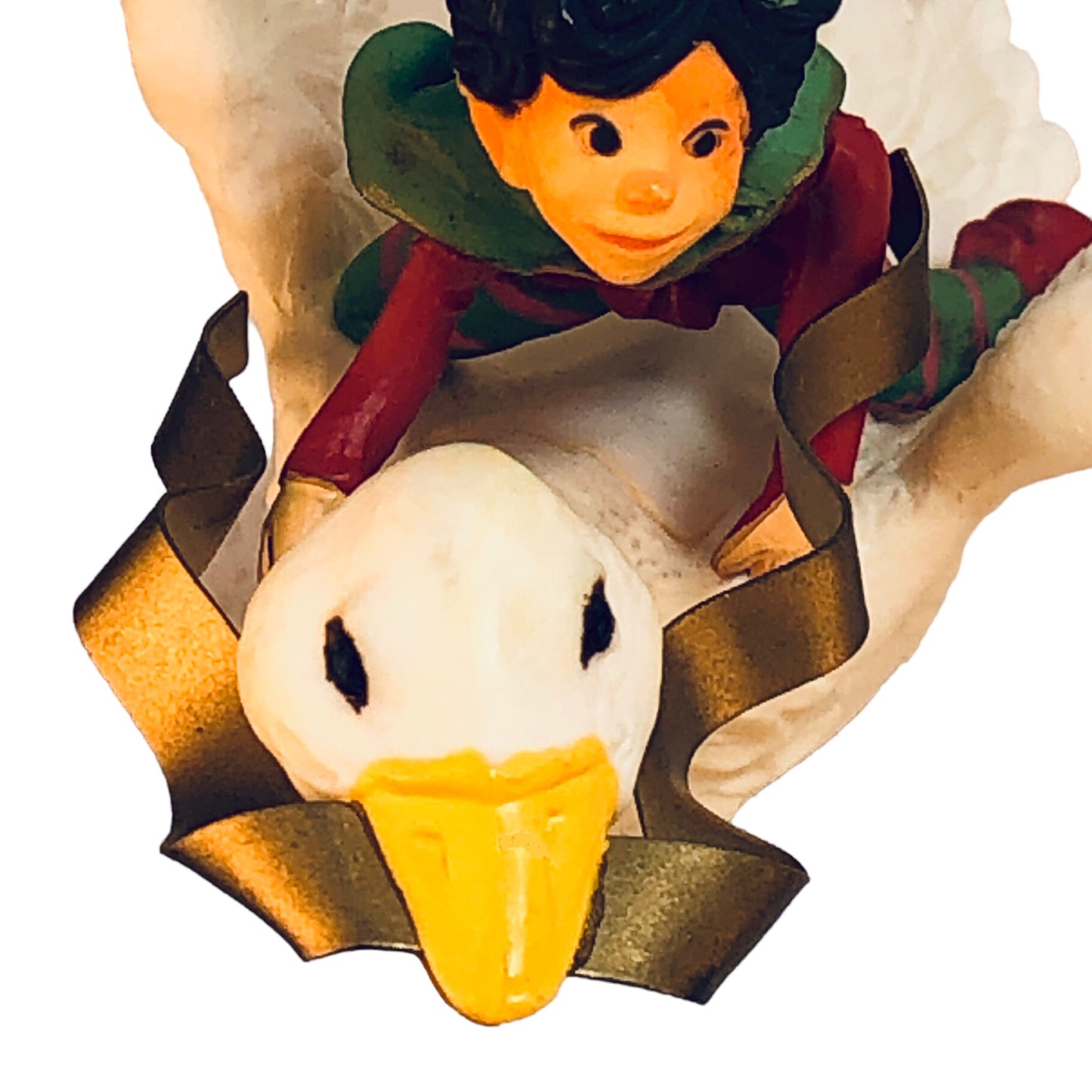 42985 - Hallmark Fantasy Elf Riding Goose Ornament - |Pod 1-11|