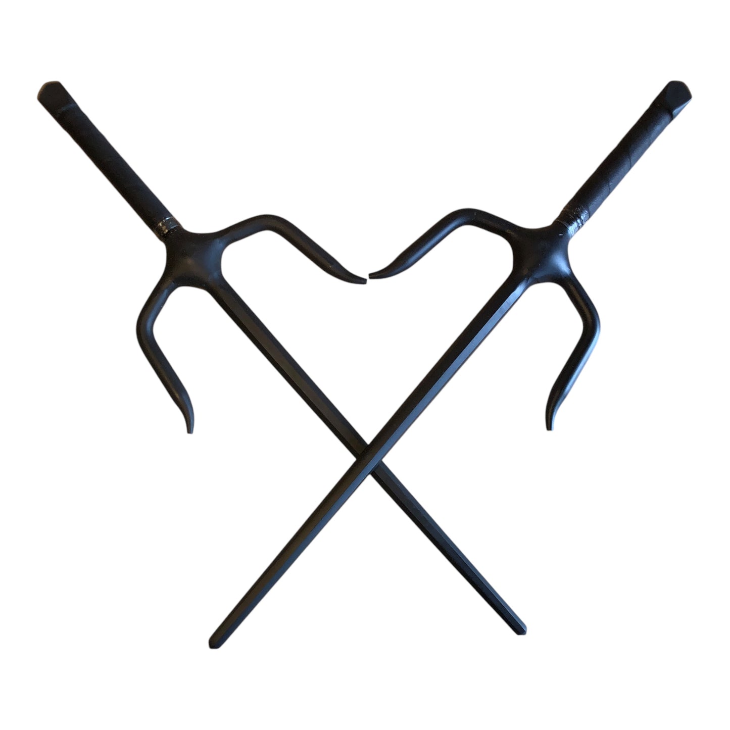 4301 - Sai 18 Inch Octagon Black Deluxe Hand Forged |23-C|