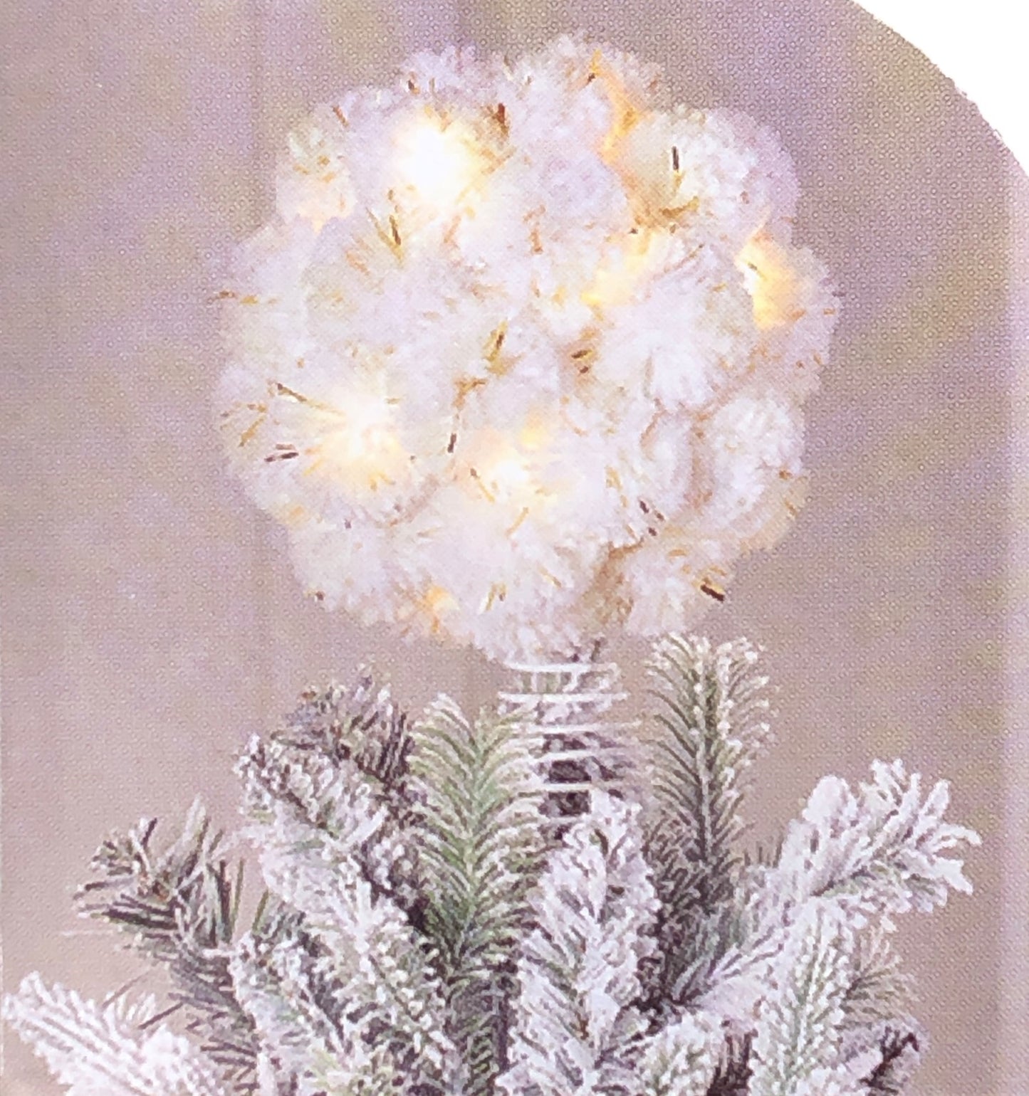 43302 - Ashland Lighted Tree Topper 6" |TBD|