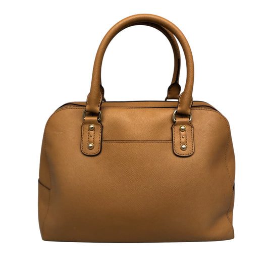 43356 - Michael Kors Leather Satchel Purse Brown |H-49|