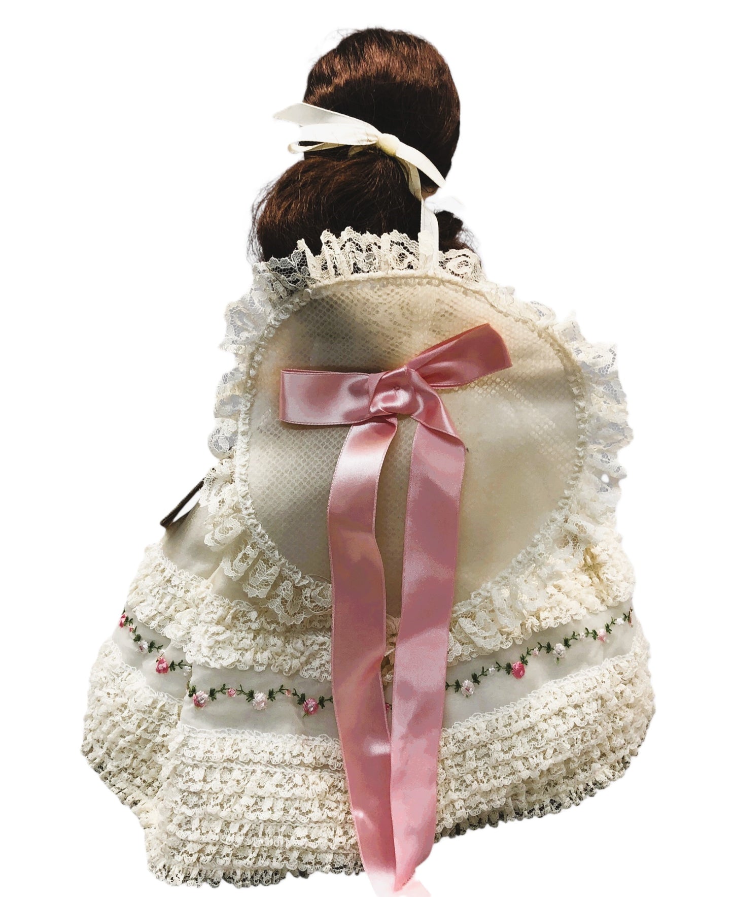 43409-Kais, Inc Carissa Porcelain Doll, With Hat And Fan-X-77 : CS COOL BEANS