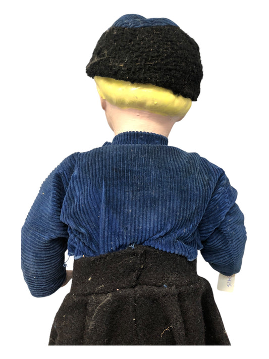 43415- Wooden 1930-1940 Walking Dutch Doll - X-80 : CS UNEARTHED