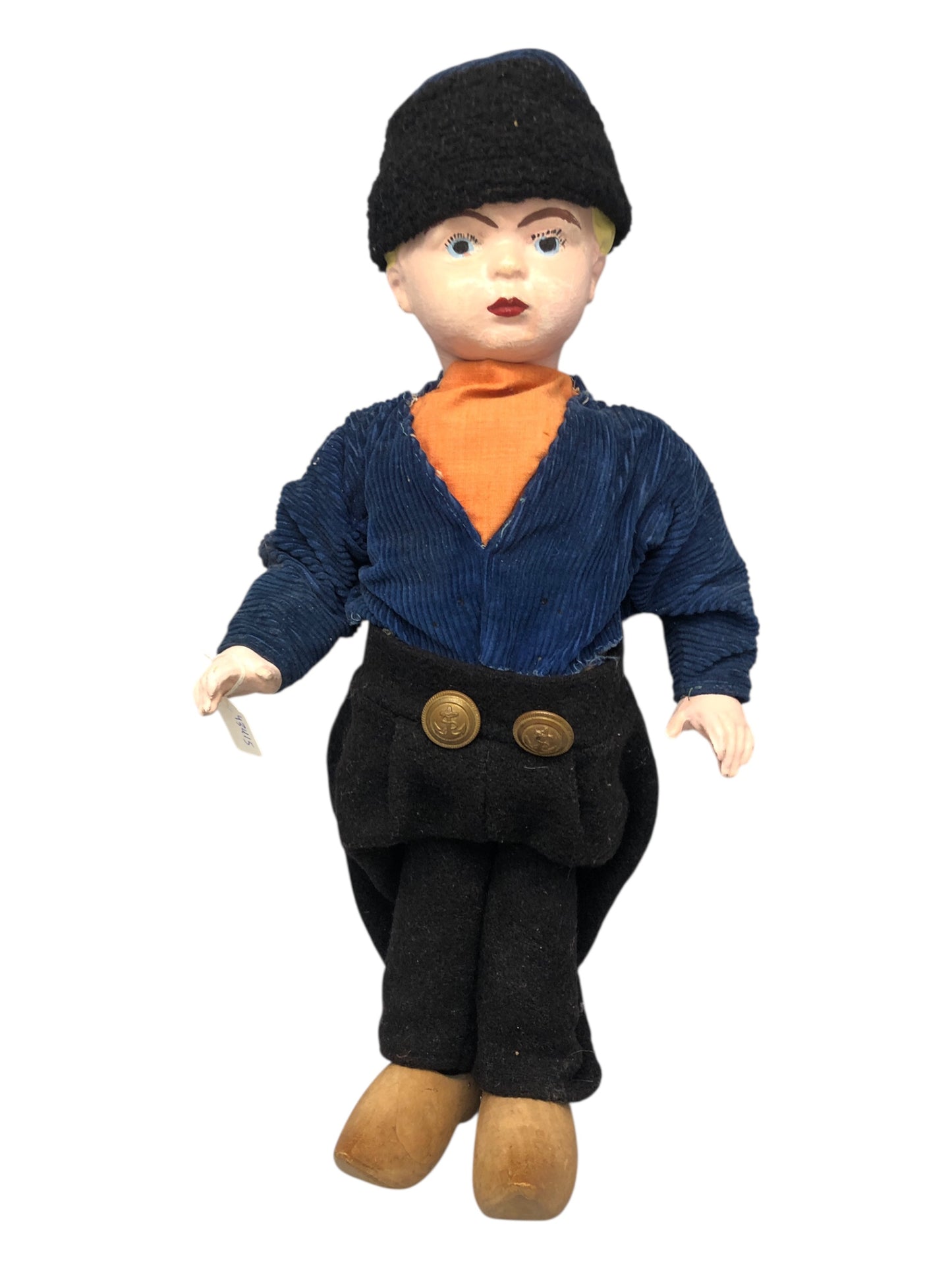 43415- Wooden 1930-1940 Walking Dutch Doll - X-80 : CS UNEARTHED