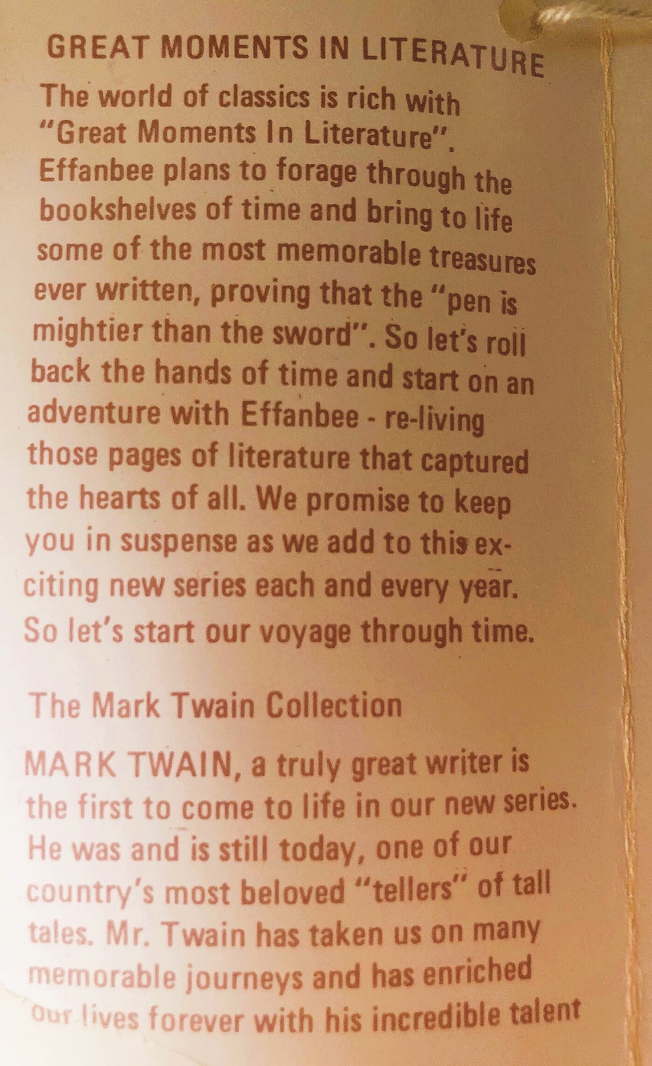 43462-Vintage Effanbee Mark Twain Doll