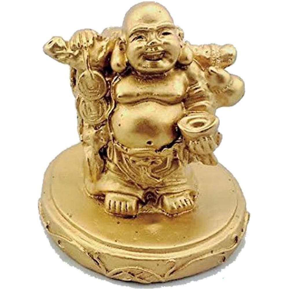 439 - 3" Gold Buddha - Ingot - |Bu-13|